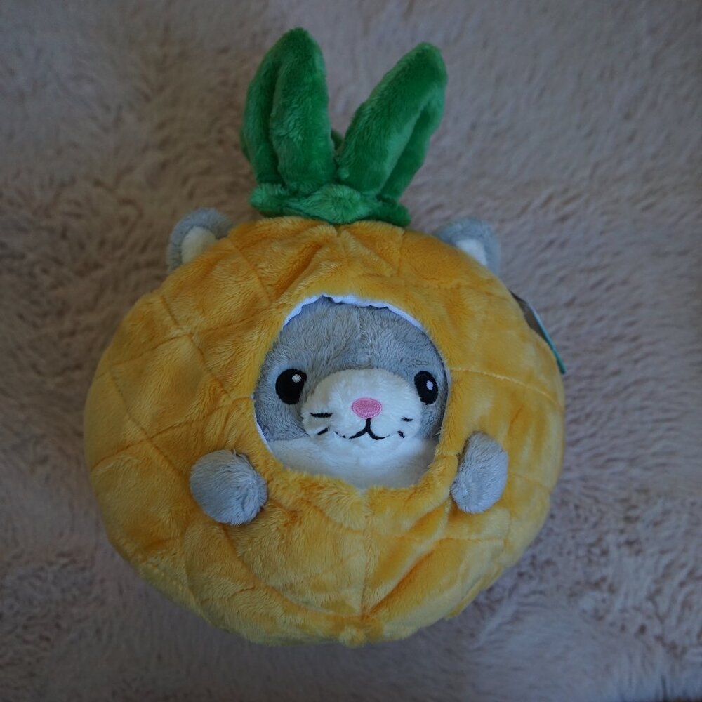Squishable / Undercover Kitty in Pineapple - 7"